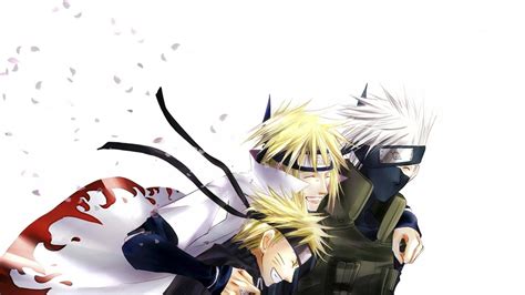 Download Kakashi Minato Naruto Pc Wallpaper | Wallpapers.com