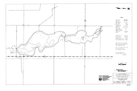 Lake depth maps: Minnesota DNR