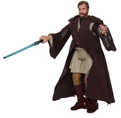 Star Wars ROTS Obi-Wan Kenobi (Force Jump) - Action Figure Headquarters