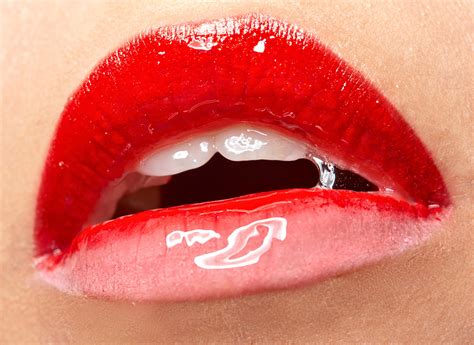 Lips closeup.Macro on Behance