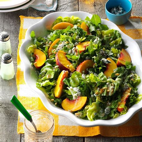 Nectarine Arugula Salad Recipe | Taste of Home