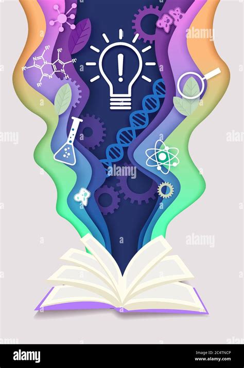 Education concept, vector illustration in paper art style Stock Vector ...