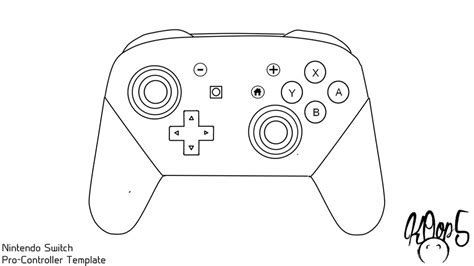 Ps4 Controller Coloring Pages Sketch Coloring Page