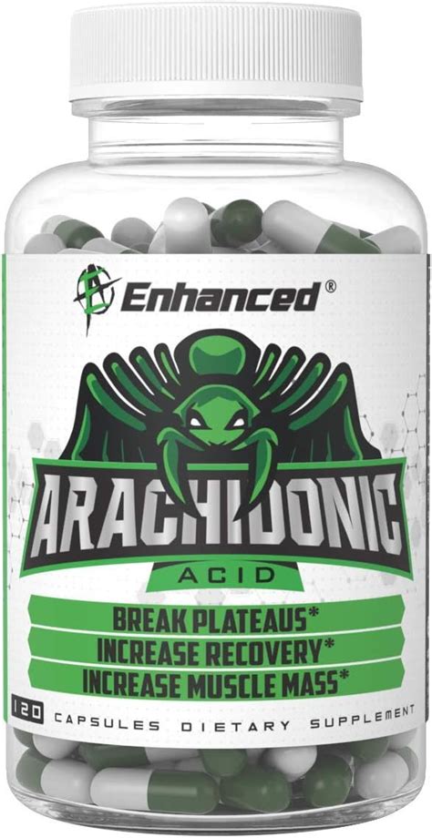 Amazon.com: Enhanced Labs - Arachidonic Acid Supplement - Muscle and Strength Supplement for ...