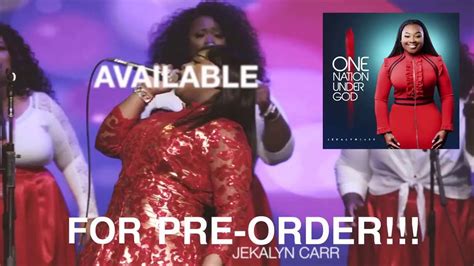 My favorite gospel singer Jekalyn Carr(new Album) | Gospel singer, Singer, Gospel