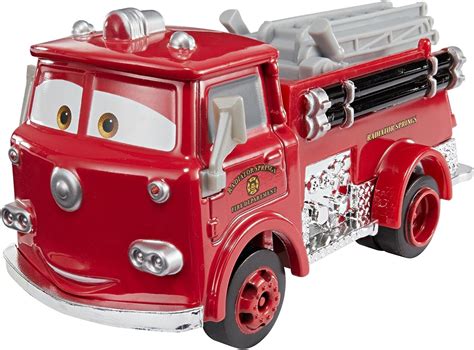 Disney Pixar Cars véhicule Red camion de pompiers rouge, jouet pour enfant, FJJ00: Amazon.fr ...