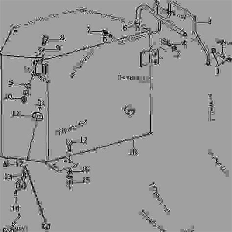 LEFT-HAND FUEL TANK WITH PIPE - TRACTOR John Deere 7520 - TRACTOR - 7520 Tractor FUEL AND AIR ...