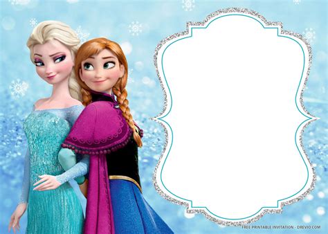 Frozen Birthday Card Template – KAESG BLOG