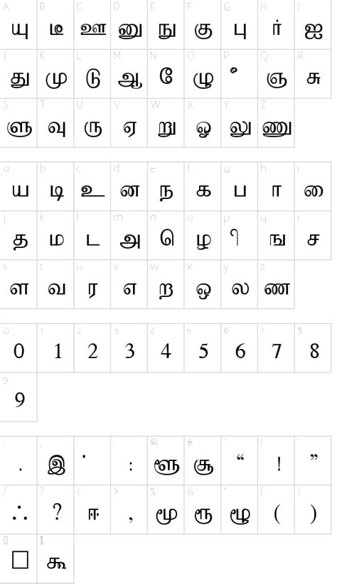 Vanavil Avvaiyar Software Tamil Font Free Download - coolafile