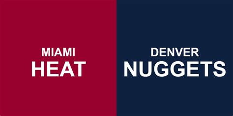 Heat vs Nuggets Tickets - RateYourSeats.com