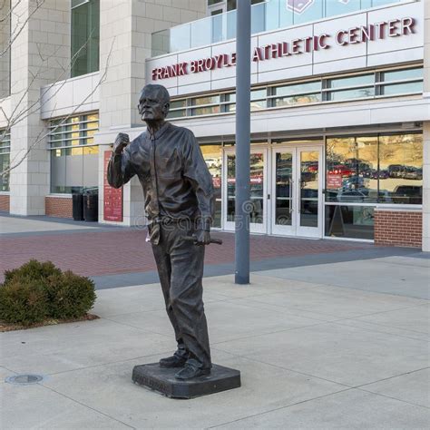 Frank Broyles Statue by Dr. Gary Renegar Outside the Frank Broyles ...