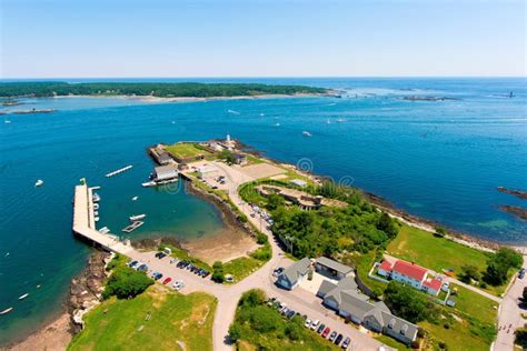 Portsmouth Harbor Lighthouse, New Castle, NH, USA Stock Photo - Image of harbor, blue: 97547880