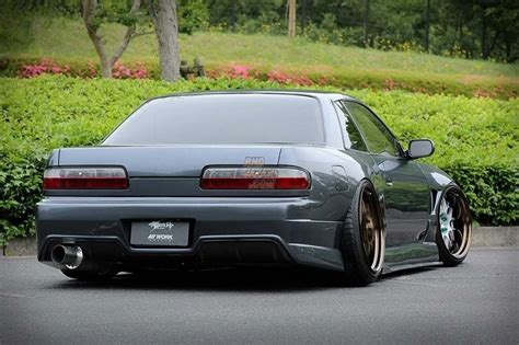 #Nissan #Silvia #S13_Coupe #Work_Wheels #Slammed #Stance #JDM #Modified | Drifting cars, Japan ...