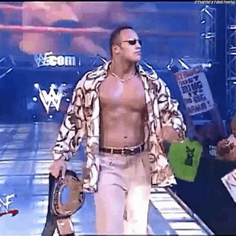 The Rock Entrance GIF - TheRock Entrance WWEChampion - Discover & Share ...