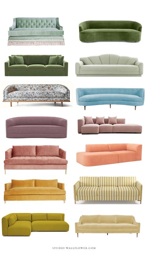 Unique Couch Colors to Brighten Your Space