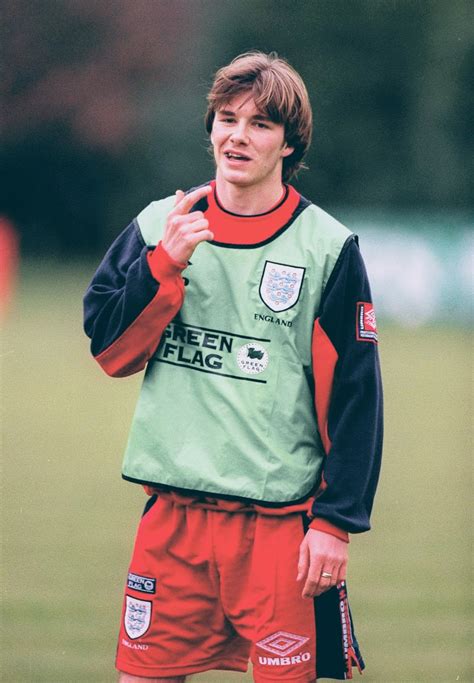 David Beckham Young