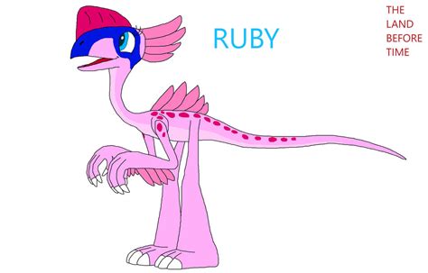 The Land Before Time: Ruby Redesigned by BryanGhidorah2002 on DeviantArt