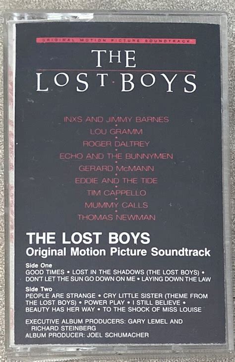 The Lost Boys Soundtrack Cassette - Etsy