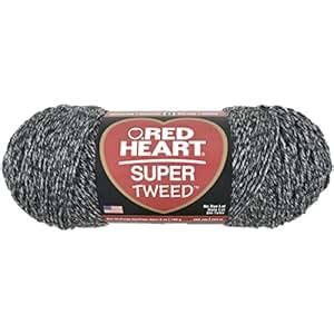 Red Heart Super Tweed Yarn-Smokey: Amazon.co.uk: Kitchen & Home