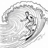 Surf And Turf Coloring Page sketch template