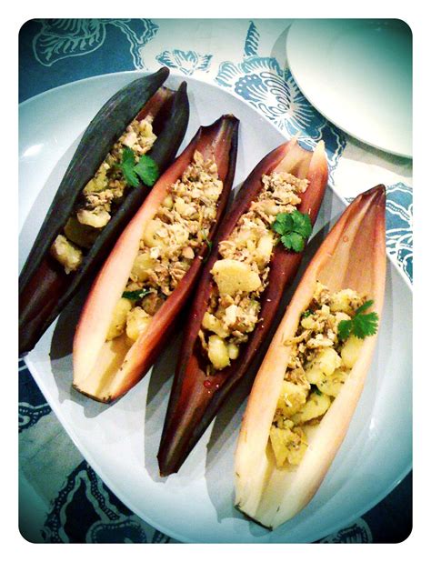 Vegan Recipes: Banana flower salad