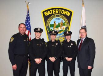 Watertown Police Department Swears In 3 New Officers | Watertown News