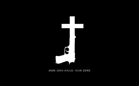 tattoo idea? nine inch nails NIN year zero | Nine inch nails, Black and white, Black and white ...