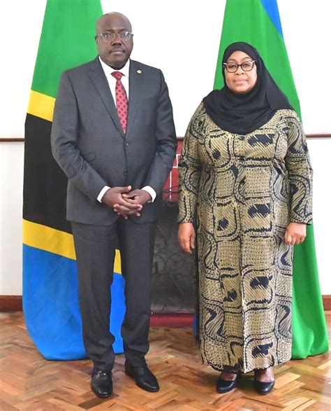 H.E Dr. Samia Suluhu Hassan receives EALA Speaker | East African ...