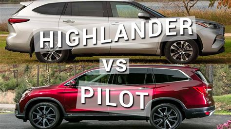 Honda Pilot Vs Toyota Highlander Interior / 2019 Honda Pilot Hybrid ...