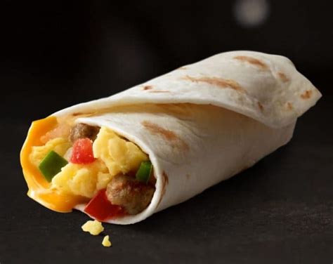 Nutrition Facts For Mcdonald S Steak And Egg Burrito | Besto Blog