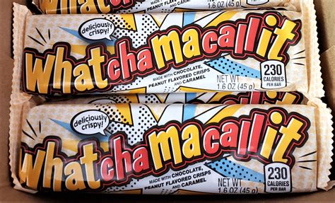 Whatchamacallit Chocolate Bar 45g – Crowsnest Candy Company