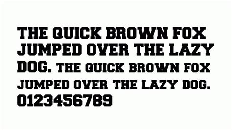 NFL Font Free Download | The Fonts Magazine