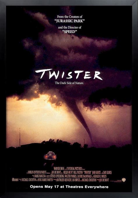 Twister Full Size Movie Poster Framed and Ready to Hang. - Etsy