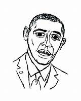 Barack Obama Coloring Page At GetColoringscom  Free Printable sketch template