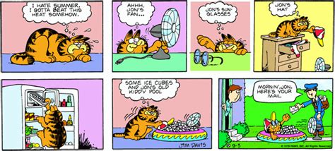 Garfield, September 1978 comic strips | Garfield Wiki | Fandom