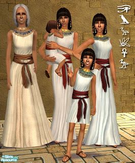 Walking the Desert Runway In Ancient Egypt: Ancient Egyptian women Clothing