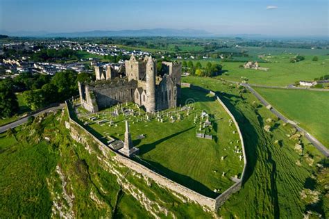 Aerial View of the Rock of Cashel, Also Known As Cashel of the Kings and St. Patricks Rock in ...