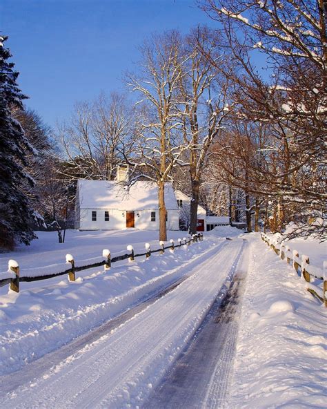 🇺🇸 Winter lane (Hampton, New Hampshire) by by Peter Cedric Rock Smith ...