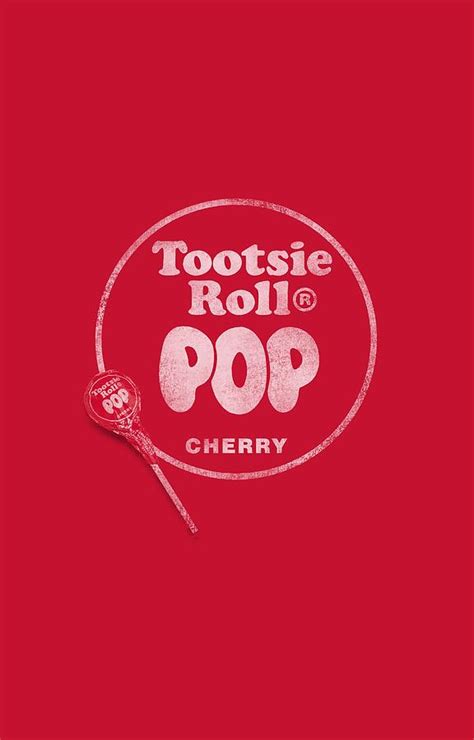 Tootsie Roll - Tootsie Roll Pop Logo Digital Art by Brand A - Pixels