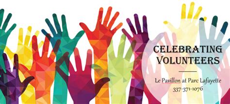 april-national-volunteer-month-celebrate-volunteers-community - Le Pavillon