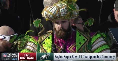 Jason Kelce speech video: Eagles C gave intense 4-minute rant at parade ...