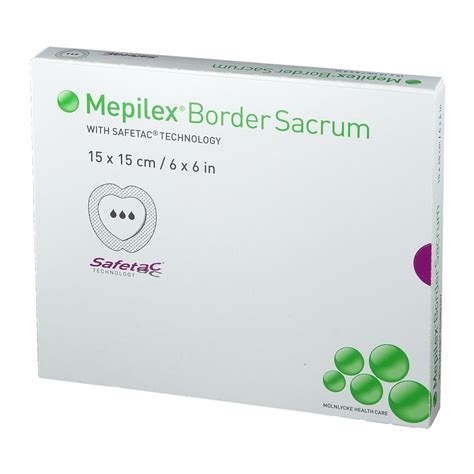 Mepilex Border Sacrum 15x15cm – 5pz | FactorFarma