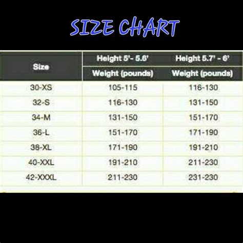 Size Chart for Waist Trainer | Curvacious Transformations