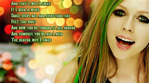 Avril Lavigne - Smile by d032091 on deviantART | Smile lyrics, Avril lavigne, Lyrics to live by