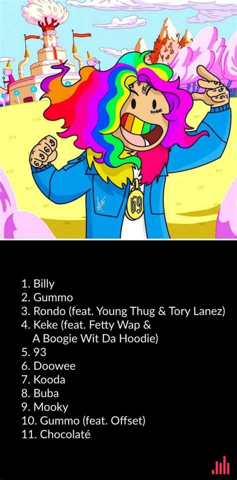 6IX9INE - ALBUM ARTWORK AND TRACKLIST RELEASED : r/hiphop