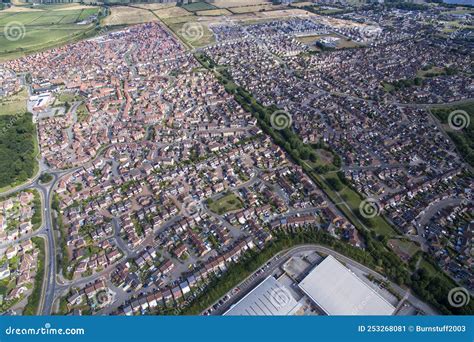 Aerial View of Kingswood and Bransholme Housing Estate, Hull Stock ...