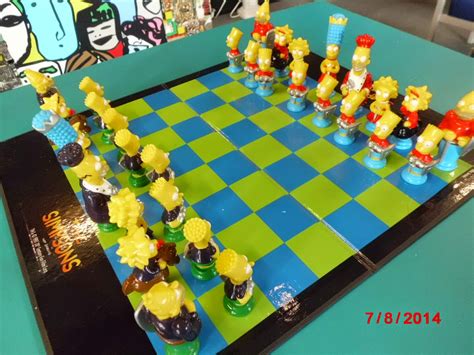 i-ADNES: Simpsons Chess Set