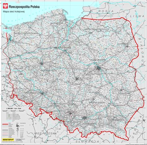 Turystyczna mapa polski