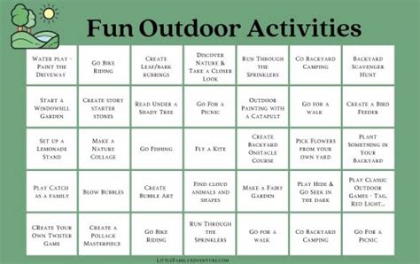 30 Simple & Fun Outdoor Activities for Kids