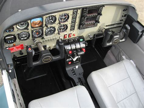 Cockpit of Grumman Tiger | Cockpit of Tiger 7TE | Eric Harmatz | Flickr